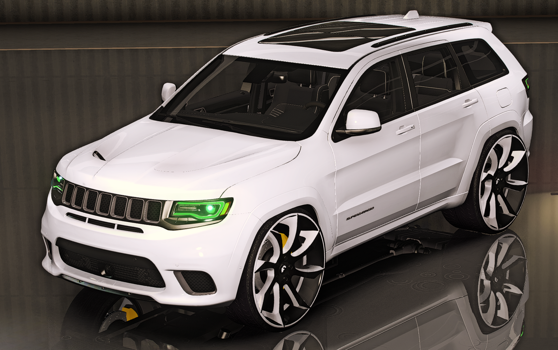 Jeep Grand Cherokee Trackhawk Donk