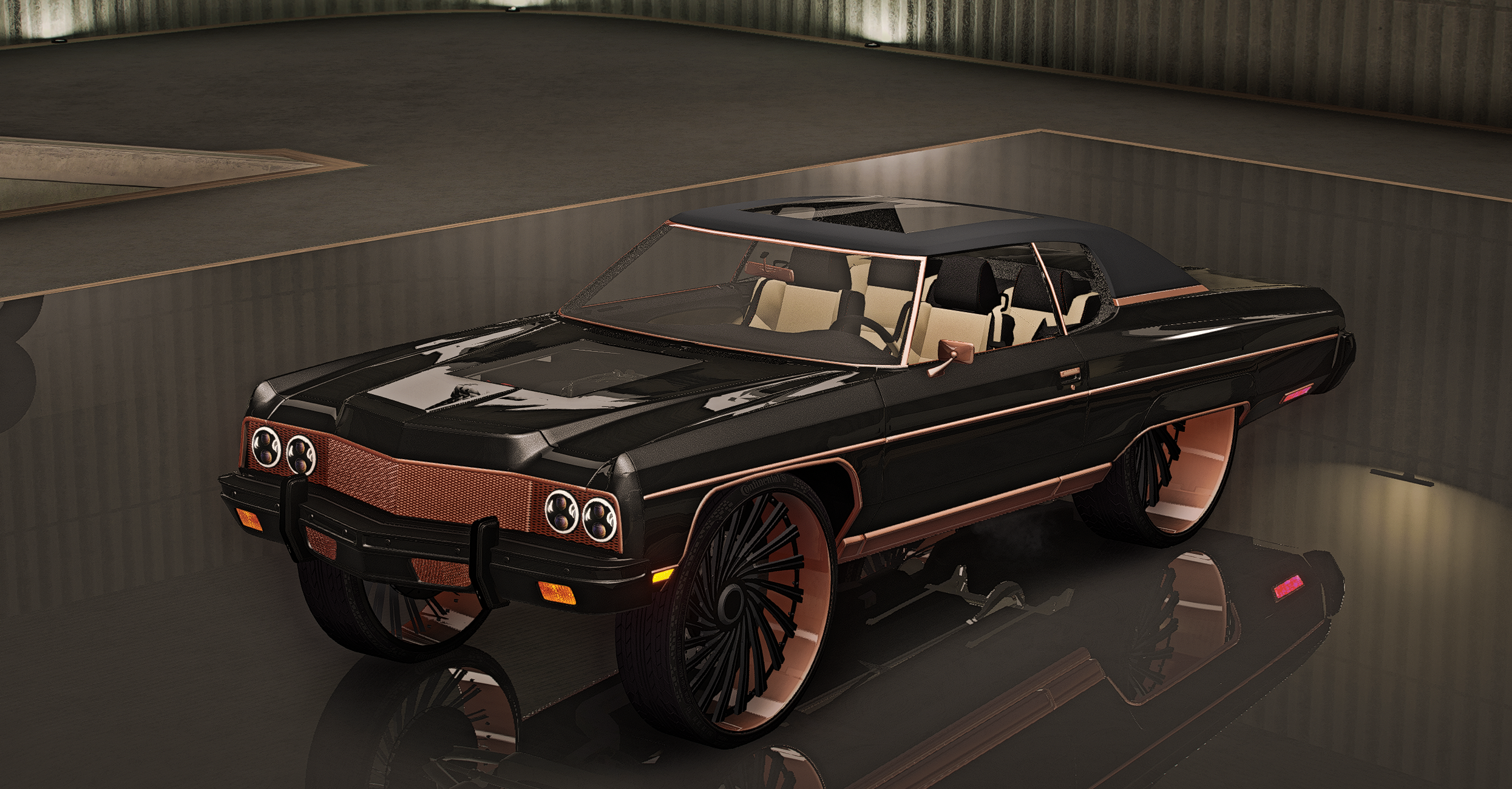 1973 Crown Hellcat Swap SRT Donk